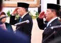 Prosesi pelantikan Pimpinan Dewan Pertahanan Nasional