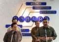 Menteri BUMN Erick Thohir bertemu dengan Menteri UMKM Maman Abdurrahman di kantor Kementerian BUMN, Jakarta, Selasa (17/12/2024)