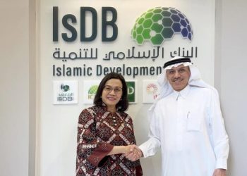 Menteri keuangan Sri Mulyani temui Presiden IsDB Muhammad Sulaiman Al Jasser