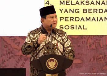 Prabowo Sindir Hakim dalam Kasus Harvey Moeis di Musrenbangnas RPJMN 2025-2029