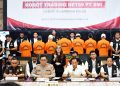 konferensi pers Dittipideksus di Gedung Bareskrim Polri pada Rabu (21/01/2025)