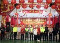 Polres Garut Sterilisasi dan Pengamanan Perayaan Tahun Baru Imlek 2025 di Vihara Darma Loka