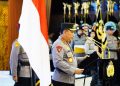Kapolri Jenderal Listyo Sigit Prabowo Pimpin Upacara Kenaikan Pangkat