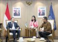 Menteri Perdagangan dengan Dubes Uzbekistan