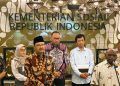 Menteri HAM, Natalius Pigai mengunjungi kantor Kementerian Sosial RI