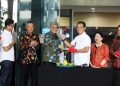 Deklarasi Gerakan Anti Korupsi Lintas Perguruan Tinggi (GAK LPT) di Gedung ACLC KPK, Jakarta, pada Jumat (21/02/2025).