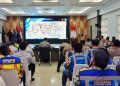 Kakorlantas rapat bersama jajaran Ditlantas Polda Metro Jaya dan Polda Jawa Barat bahas kesiapan Operasi Ketupat 2025 di Polres Karawang, Jumat (28/02/2025).
