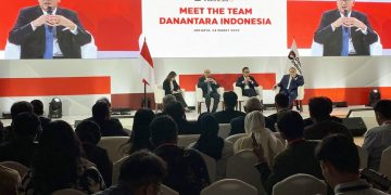 Meet The Team Danantara Indonesia di Graha CIMB Niaga, Jakarta, Senin (24/03/2025).