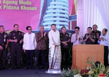 Jaksa Agung Republik Indonesia ST Burhanuddin meresmikan Gedung Baru JAMPidsus