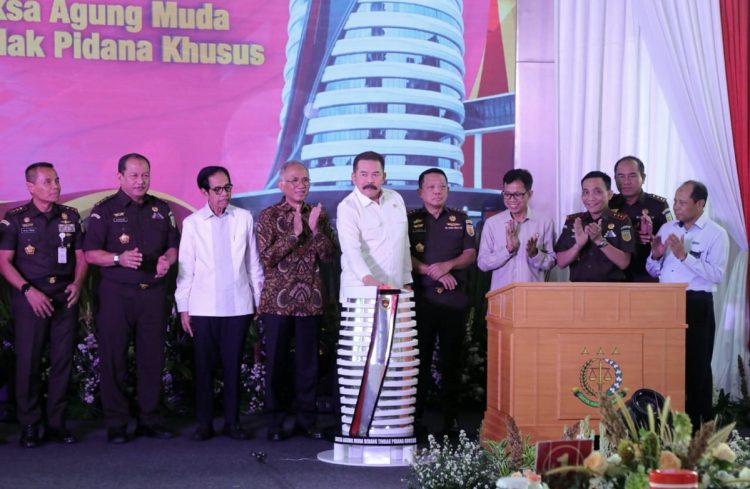 Jaksa Agung Republik Indonesia ST Burhanuddin meresmikan Gedung Baru JAMPidsus