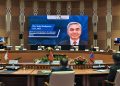 Ketua KPK, Setyo Budiyanto, didaulat oleh Suruhanjaya Pencegahan Rasuah Malaysia (SPRM) menyampaikan sambutan pembuka Konferensi Antikorupsi se-Asia Tenggara