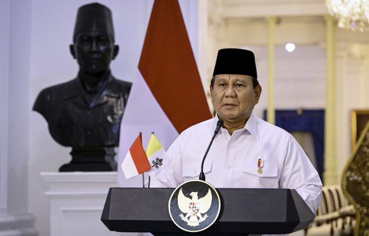 Presiden Republik Indonesia, Prabowo Subianto, menyampaikan ucapan belasungkawa yang mendalam atas wafatnya Paus Fransiskus, yang berpulang pada Senin pagi waktu Vatikan, 21 April 2025.