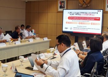 Rapat Koordinasi Direktorat Korsup Wilayah III bersama Pemprov Jatim di Gedung Merah Putih KPK