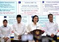 Menkeu Sri Mulyani Indrawati menyampaikan keterangan pers usai Rapat Terbatas di Istana Merdeka, Jakarta, pada Senin, 2 Juni 2025