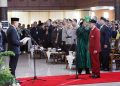 Acara pelantikan Rektor UPI Periode 2025-2030 Prof Dr Didi Sukyadi