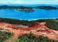 LOkasi penambangan nikel di kawasan Raja Ampat, Papua Barat Daya