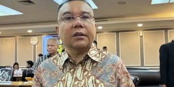 Ketua Harian Partai Gerindra, Sufmi Dasco Ahmad di Kompleks Parlemen, Jakarta, Kamis (21/8/2025).