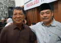 Hariman Siregar dan Bursah Zarnubi aktivis dekade 80an saat perayaan ulang tahun ke 72 Hariman Siregar