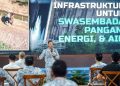 Menko AHY saat memberikan pengarahan pada kelas materi peserta Retret Kadin Indonesia 2025 di Magelang