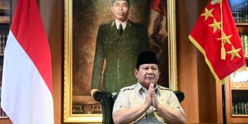 Presiden Prabowo Subianto menyampaikan keterangannya di kediaman pribadinya di Hambalang, Kabupaten Bogor, pada Jumat, 29 Agustus 2025.