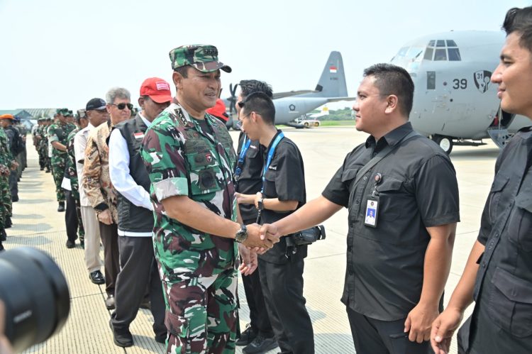 Kasau menegaskan misi Satgas Garuda Merah Putih-II di Gaza sepenuhnya kemanusiaan dan seluruh personel kembali dengan selamat.(Foto: Kemenhan/Ist)