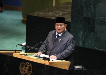 Presiden Prabowo di PBB: Indonesia mengutuk keras tragedi Gaza dan menegaskan solusi dua negara.(Foto: BPMI Setpres)