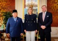Presiden Prabowo disambut resmi Raja Willem-Alexander dan Ratu Máxima, simbol kuatnya posisi strategis Indonesia di kancah global.(Foto: BPMI/Setpres)