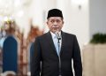 Ferry Juliantono saat dilantik Presiden Prabowo Subianto sebagai Menteri Koperasi di Istana Kepresidenan, Jakarta, pada Senin (8/9/2025).