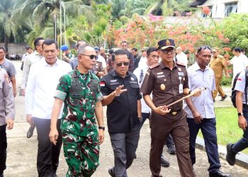 Kunjungan Lapangan Tim Pengarah dan Pelaksana Satgas PKH di Provinsi Kepulauan Bangka Belitung