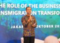Menteri Transmigrasi M. Iftitah Sulaiman Suryanagara menjelaskan konsep Open House 24 jam sebagai bentuk keterbukaan pelayanan publik, Jakarta, Minggu (12/10/2025).(Foto: Kementrans/Istimewa)