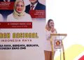 Dr. Hj. Novita Wijayanti, SE, MM., memberikan sambutan usai resmi terpilih sebagai Ketua Umum Pimpinan Pusat (PP) PIRA periode 2025-2030