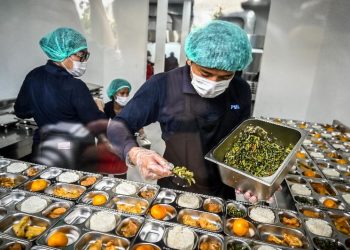 Program Makan Bergizi Gratis (MBG) tak hanya memenuhi kebutuhan gizi masyarakat, tetapi juga mendorong tumbuhnya industri baru di Indonesia.(foto:Istimewa)