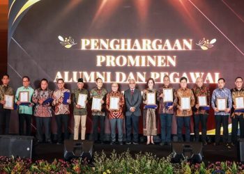 Fakultas Hukum Universitas Brawijaya menggelar kegiatan bertajuk “Sapa Alumni: Silaturahmi & Pemberian Penghargaan Prominen Alumni dan Pegawai” di Hotel JS Luwansa, Jakarta, Jumat (7/11/2025)