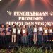 Fakultas Hukum Universitas Brawijaya menggelar kegiatan bertajuk “Sapa Alumni: Silaturahmi & Pemberian Penghargaan Prominen Alumni dan Pegawai” di Hotel JS Luwansa, Jakarta, Jumat (7/11/2025)
