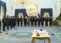 Presiden Prabowo melantik Komisi Percepatan Reformasi Kepolisian yang diketuai Jimly Asshiddiqie.(Foto: Setpres)