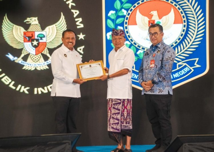 Kemenko Polhukam dorong harmonisasi kewenangan pusat dan daerah untuk perkuat tata kelola pemerintahan.(Foto:doc. Polkam)